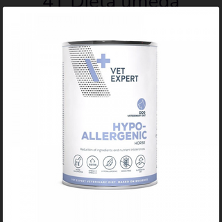 4T Dieta umeda Hypoallergenic DOG, Horse, 400Gr