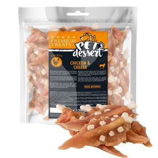 PET'S DESSERT CHICKEN&CHEESE 80G