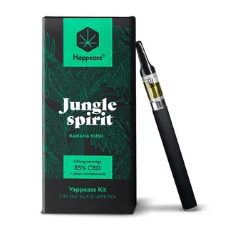 Vaporizator CBD ‘HAPPEASE’ Banana Kush | 85% CBD