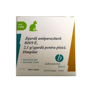 Zgarda Antiparazitara, Pisici, Biove