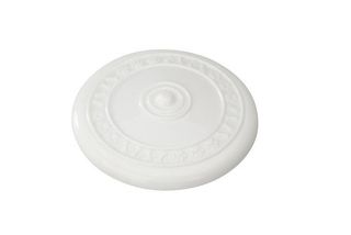 Frisbee cauciuc alb 23 cm cu aroma de vanilie
