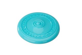 Frisbee cauciuc albastru 23 cm cu aroma de menta