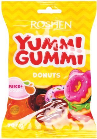 Цукерки Рошен Яммі Гаммі Twists 70 г