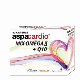 Aspacardio Mix Omega 3+Q10 -cps x 30-Terapia