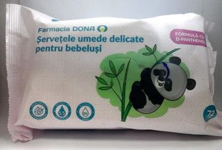 Farmacia DONA Servetele umede delicate pentru bebelusi 20 buc