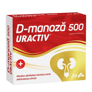 Uractiv D-Manoza cps. x 20-Fiterman