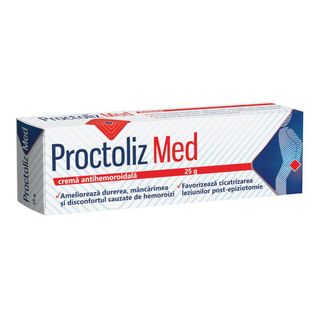 Proctoliz Med- crema rectala x 25 g - Fiterman
