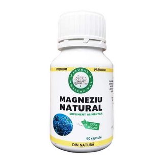 Magneziu Natural 90 capsule Natural&Healthy Way