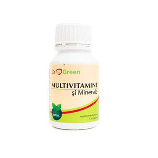 Multivitamine si minerale 120cps Dr. Green