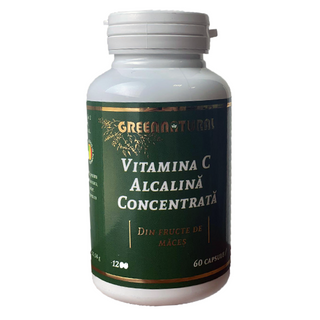 Vitamina C Alcalină Concentrată 60 cps Greennatural