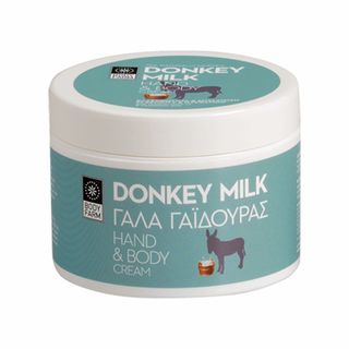 Cremă de corp și mâini cu lapte de măgăriță 200ml Body Farm