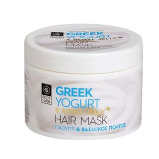 Mască de păr cu iaurt grecesc și lăptișor de matcă 200ml Body Farm