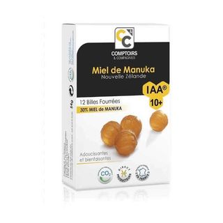 Bomboane umplute cu miere de manuka IAA 10+ 54 g C&C