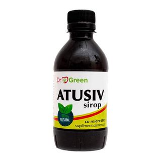 Sirop Atusiv Tuse Adulți și Copii cu miere Bio 250ml Dr. Green