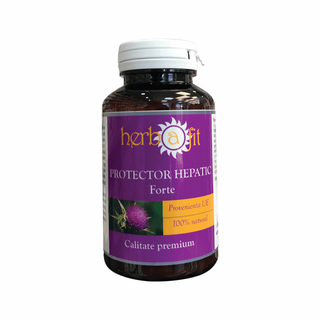 Protector hepatic forte 60 cps Herbafit