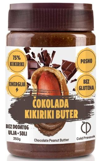 Glovo Čokolada kikiriki butter 350g