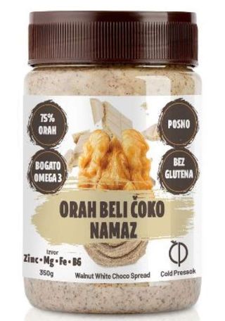 Glovo Orah bela čokolada namaz 350g