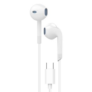 Casti Stereo Cellara Cu Mufa Type C - Alb,Cl72555