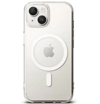 CAPAC PROTECTIE SPATE CELLARA COLECTIA CRYSTAL MAGSAFE PENTRU IPHONE 15 - TRANSPARENT,CL73880