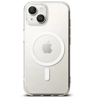 CAPAC PROTECTIE SPATE CELLARA COLECTIA CRYSTAL MAGSAFE PENTRU IPHONE 15 PLUS - TRANSPARENT,CL73897