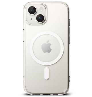 CAPAC PROTECTIE SPATE CELLARA COLECTIA CRYSTAL MAGSAFE PENTRU IPHONE 15 PLUS - TRANSPARENT,CL73897