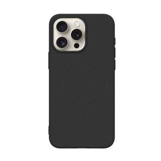CAPAC PROTECTIE SPATE CELLARA TPU SOFT MAGSAFE PENTRU IPHONE 15 PRO MAX - NEGRU,CL74696
