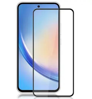 FOLIE PROTECTIE ECRAN STICLA 2.5D FULL GLUE CELLARA PENTRU SAMSUNG GALAXY A35 5G/A55 5G - NEGRU,WS76089