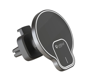 SUPORT AUTO TELEFON WIRELESS CELLARA MAGSAFE 15W PENTRU SERIA IPHONE 12/13/14/15 - NEGRU,CL72746