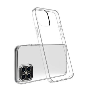 Capac protectie spate cellara colectia crystal pentru iphone 12 pro max - transparent