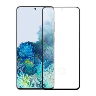 Folie Protectie Ecran Sticla 3d Full Cover Ultra Sonic Cellara Pentru Samsung Galaxy S21 - Negru