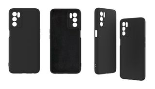 Capac Protectie Spate Mobiama Tpu Soft Pentru Oppo A16/A54s - Negru