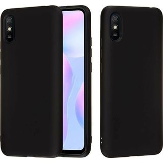 Capac Protectie Spate Mobiama Tpu Soft Pentru Xiaomi Redmi 9a/9at - Negru