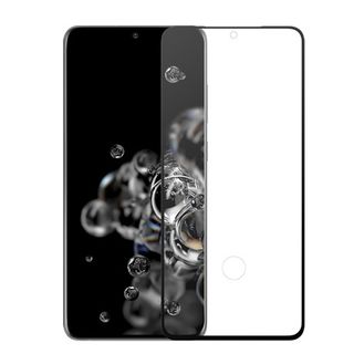 Folie protectie ecran sticla 3d full cover ultra sonic cellara pentru samsung galaxy s20 ultra - negru