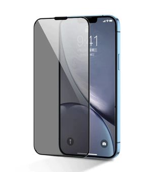 FOLIE PROTECTIE ECRAN STICLA 2.5D PRIVACY CELLARA PENTRU IPHONE XS MAX/11 PRO MAX - NEGRU,WS75402