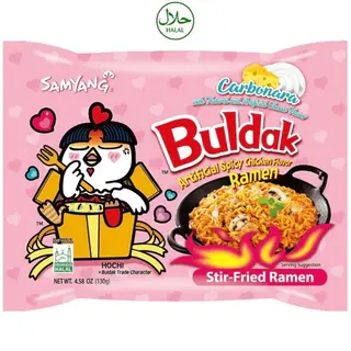 Noodles Samyang Carbonara Spicy - Halal