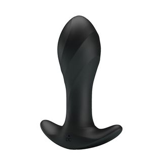 Анальна пробка - Pretty Love Anal Plug Vibrating Massager Black 6603BI0538 (BI-040067)