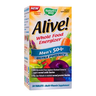 Alive! Men’s 50+ Ultra 30 tab filmate