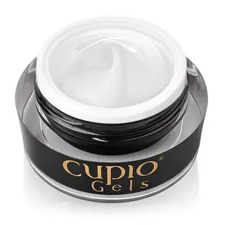 Gel pentru tehnica fara pilire - Make-Up Fiber Milky White 30 ml