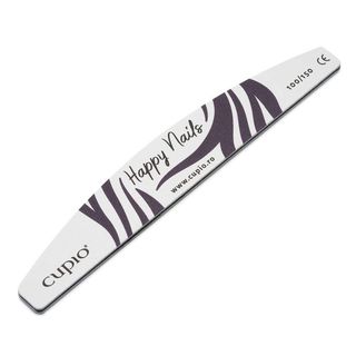 Pila pentru unghii Cupio 100/150 Happy Nails - Zebra