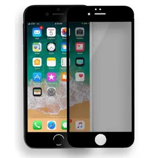 Iphone 7/8 plus folie de sticla 6D privacy negru