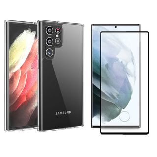 S22 Ultra Super OFERTA (Folie sticla+Husa transparenta )