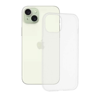 iPhone 15+ Husa silicon transparenta