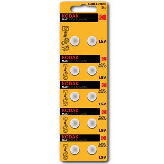 Kodak Max Alk Batt Kag10/Lr1130-10 Perf