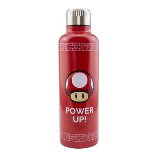Garrafa de Metal Super Mario Power Up