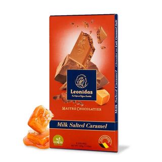 Tableta ciocolata lapte cu caramel sarat 100g