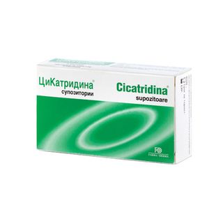 Cicatridina supozitoare 10 bucati