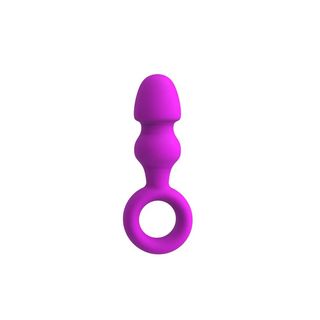 Dildo Anal Plug With Ring Purple Small PL