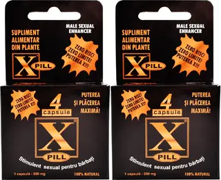 Oferta Capsula Erectie X Pill 8 Bucati