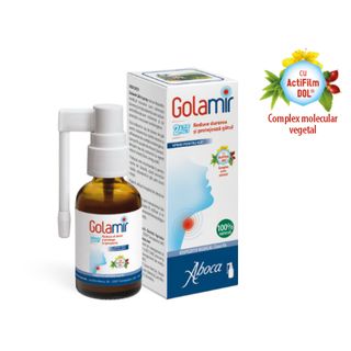Aboca Golamir 2Act Spray Adulti Cu Alcool 30Ml