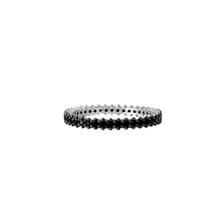 Inel Tennis Ame 59, Argint 925 Black Cubic Zirconia
